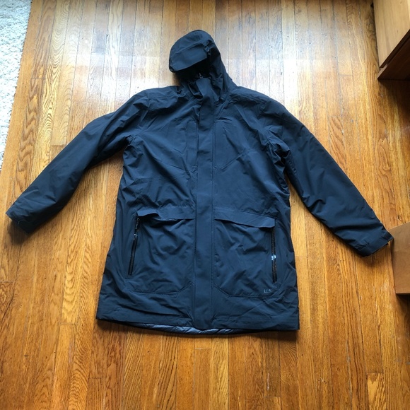 Mens Waterproof Packaway Long Coat 